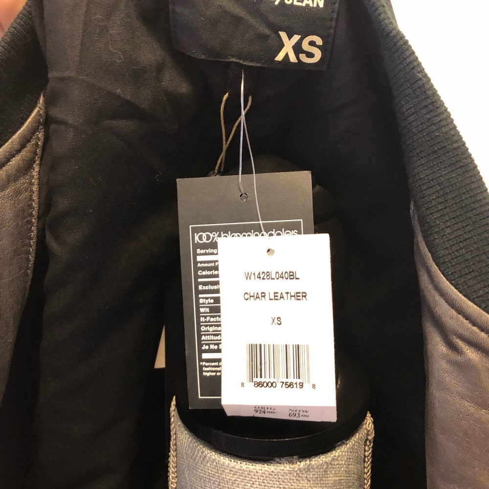 💲🔻 Rag & Bone/JEAN The Leather Bomber Jacket - Picture 8 of 8